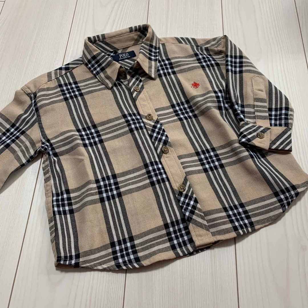 バースデイ(バースデイ)のバースデイ　POLO シャツ　100 キッズ/ベビー/マタニティのキッズ服男の子用(90cm~)(その他)の商品写真