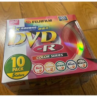 フジフイルム(富士フイルム)の新品　未開封　FUJI FILM DVD-R 10枚入り(その他)