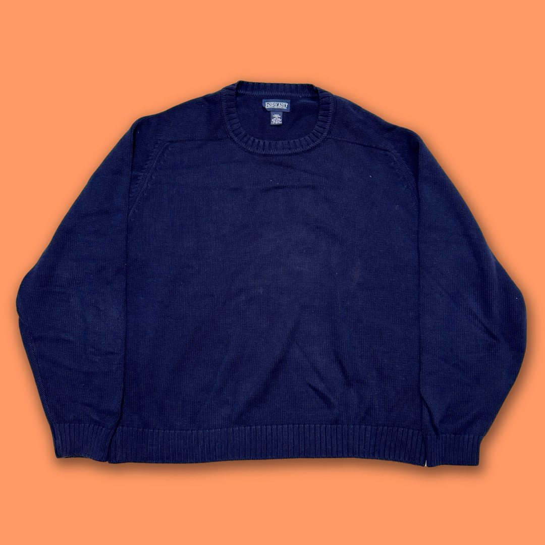 LANDS’END(ランズエンド)のLANDS END cotton knit sweater メンズのトップス(ニット/セーター)の商品写真