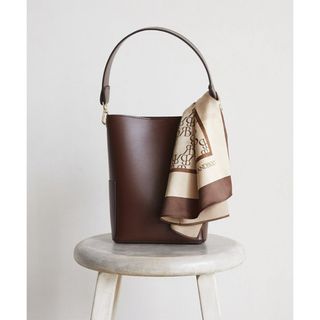 ランデブー(RANDEBOO)のRANDEBOO RB Petit bucket bag (brown)(ハンドバッグ)