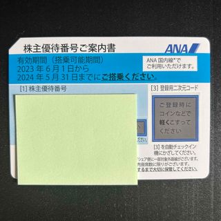 エーエヌエー(ゼンニッポンクウユ)(ANA(全日本空輸))のANA 株主優待券(その他)