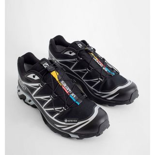 サロモン(SALOMON)のサロモン XT-6 ゴアテックス "ブラック/フットウェアシルバー"(スニーカー)