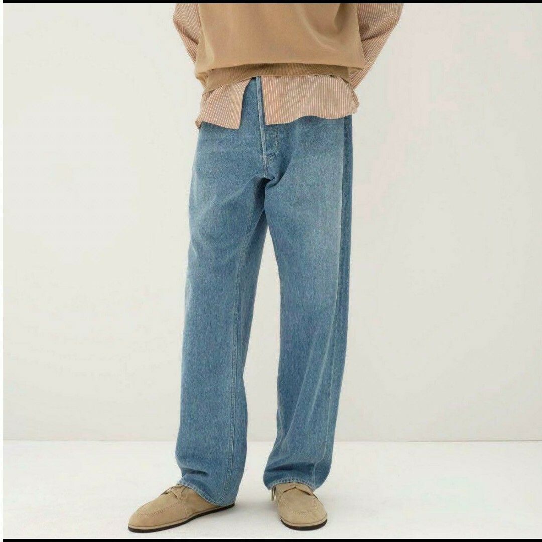 AURALEE(オーラリー)のAURALEE オーラリー 24SS DENIM WIDE PANTS サイズ5 メンズのパンツ(デニム/ジーンズ)の商品写真