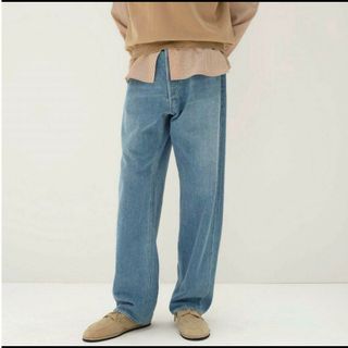 オーラリー(AURALEE)のAURALEE オーラリー 24SS DENIM WIDE PANTS サイズ5(デニム/ジーンズ)