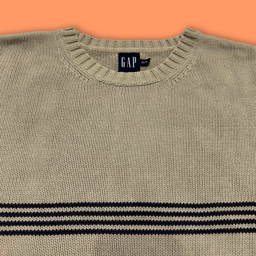 GAP(ギャップ)のOLD GAP line cotton sweater メンズのトップス(ニット/セーター)の商品写真