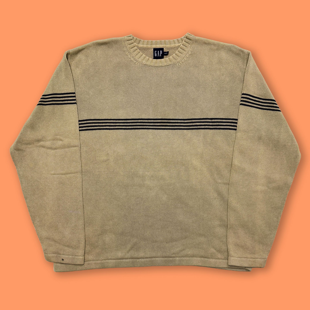 GAP(ギャップ)のOLD GAP line cotton sweater メンズのトップス(ニット/セーター)の商品写真