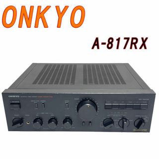 ONKYO A-817RX プリメインアンプ　日本製　ジャンク(アンプ)