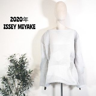 イッセイミヤケ(ISSEY MIYAKE)の★ 2020年 イッセイミヤケ ★ スチームストレッチ プリーツ ブラウス(シャツ/ブラウス(長袖/七分))