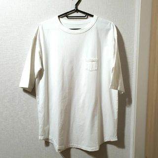 プルオーバー　tシャツ　七分袖　五分袖　日本製　無地　レーディス　春服　夏服(Tシャツ(長袖/七分))