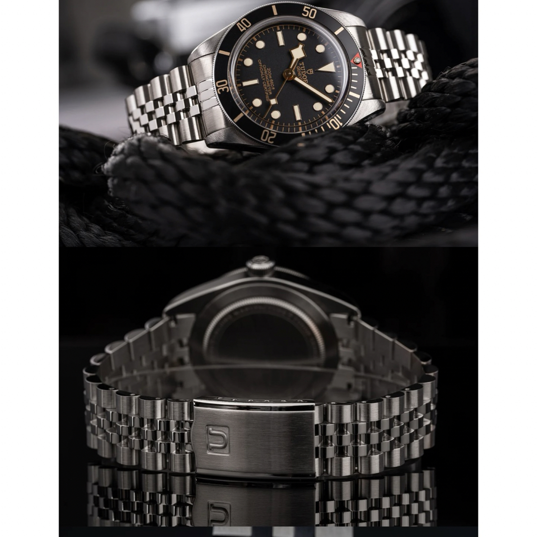 Tudor(チュードル)のTudor ブラックベイ58用 Uncle Straps ジュビリーブレス メンズの時計(金属ベルト)の商品写真