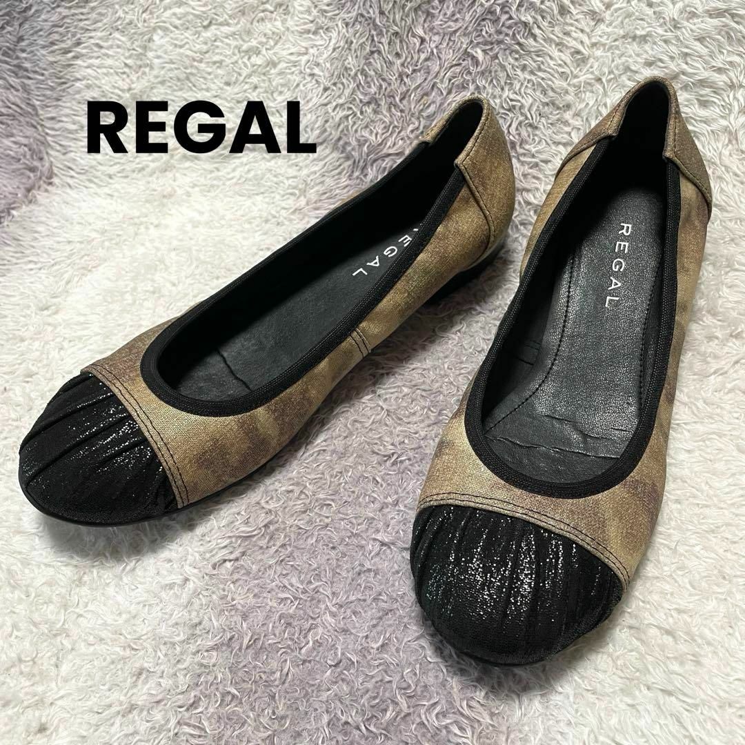 REGAL(リーガル)のs904 REGAL/リーガル/フラットシューズ/パンプス/ラウンドトゥ/モード レディースの靴/シューズ(ハイヒール/パンプス)の商品写真