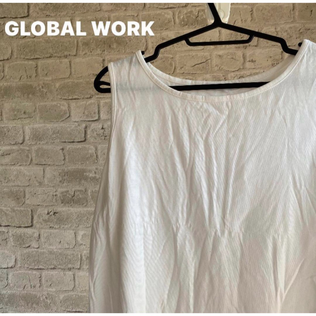 GLOBAL WORK(グローバルワーク)の【4/29処分】GLOBAL WORK タンクトップ 10 レディースのトップス(カットソー(半袖/袖なし))の商品写真