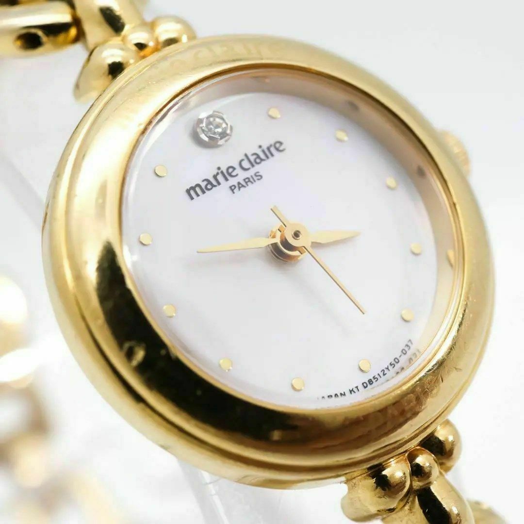 Marie Claire(マリクレール)の《希少》marie claire 腕時計 シェル ヴィンテージ ドレスウォッチa レディースのファッション小物(腕時計)の商品写真