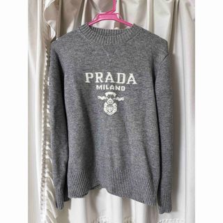 プラダ(PRADA)のPRADAロゴセーター(ニット/セーター)