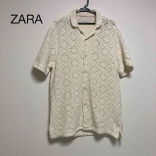 ザラ(ZARA)のzara ザラ 半袖シャツ クロシェシャツ(シャツ)