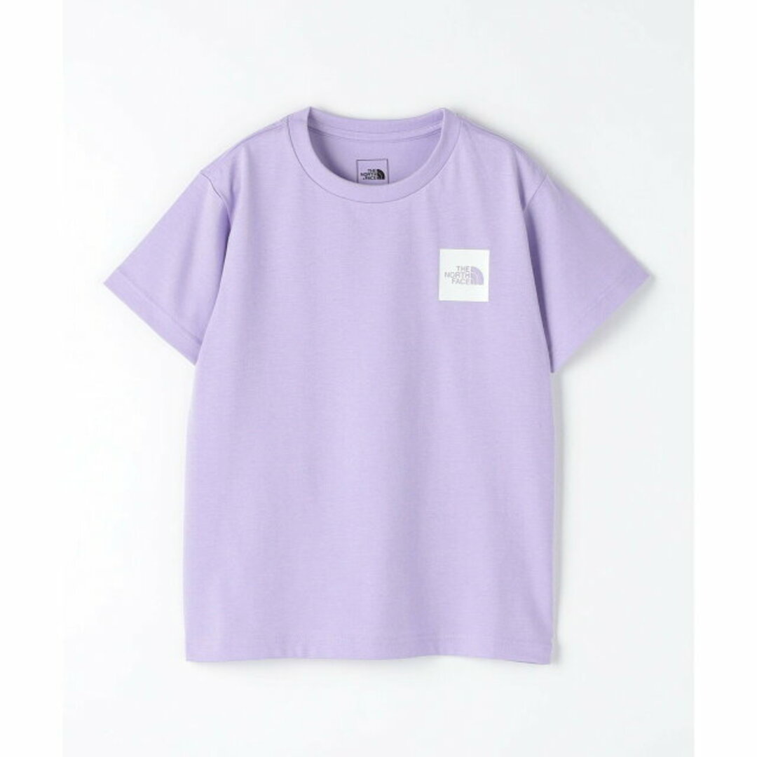 UNITED ARROWS green label relaxing(ユナイテッドアローズグリーンレーベルリラクシング)の【PURPLE】【100cm】<THE NORTH FACE>TJ  スモール スクエアロゴ ショートスリーブ Tシャツ 100cm-130cm キッズ/ベビー/マタニティのキッズ服女の子用(90cm~)(Tシャツ/カットソー)の商品写真