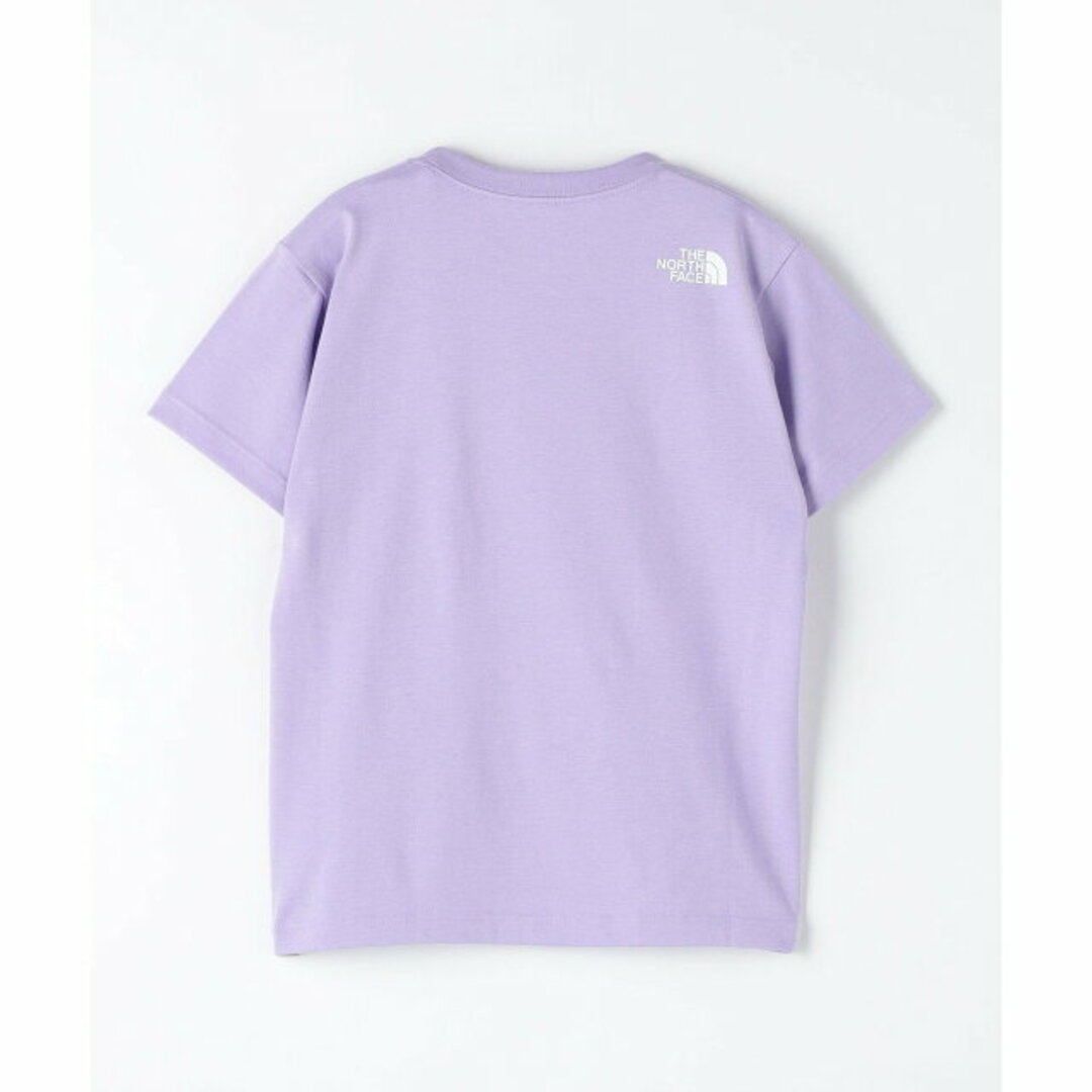 UNITED ARROWS green label relaxing(ユナイテッドアローズグリーンレーベルリラクシング)の【PURPLE】<THE NORTH FACE>TJ  スモール スクエアロゴ ショートスリーブ Tシャツ 100cm-130cm キッズ/ベビー/マタニティのキッズ服女の子用(90cm~)(Tシャツ/カットソー)の商品写真