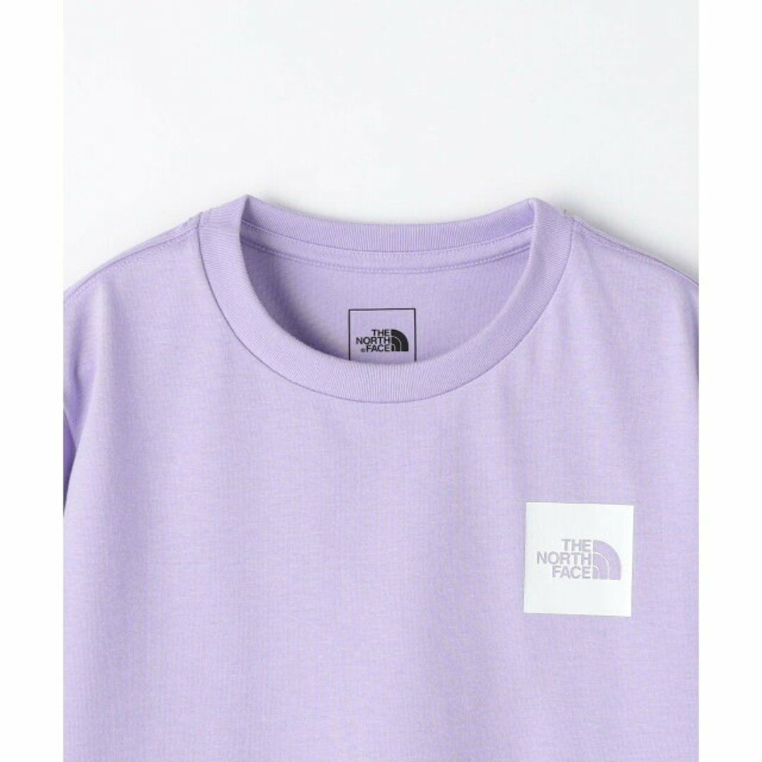 UNITED ARROWS green label relaxing(ユナイテッドアローズグリーンレーベルリラクシング)の【PURPLE】【100cm】<THE NORTH FACE>TJ  スモール スクエアロゴ ショートスリーブ Tシャツ 100cm-130cm キッズ/ベビー/マタニティのキッズ服女の子用(90cm~)(Tシャツ/カットソー)の商品写真