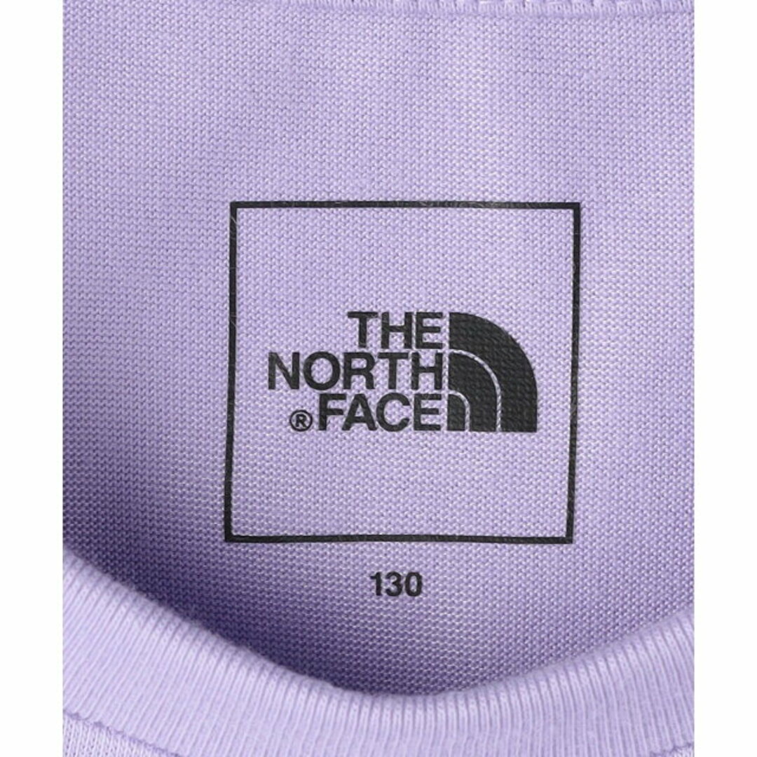 UNITED ARROWS green label relaxing(ユナイテッドアローズグリーンレーベルリラクシング)の【PURPLE】【100cm】<THE NORTH FACE>TJ  スモール スクエアロゴ ショートスリーブ Tシャツ 100cm-130cm キッズ/ベビー/マタニティのキッズ服女の子用(90cm~)(Tシャツ/カットソー)の商品写真