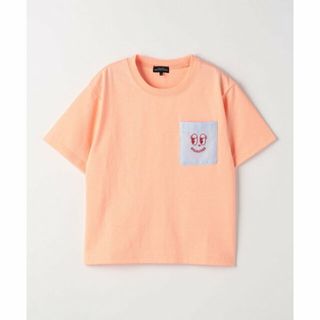 ユナイテッドアローズグリーンレーベルリラクシング(UNITED ARROWS green label relaxing)の【SHERBET】フェイスポケット Tシャツ 100cm-130cm(Tシャツ/カットソー)