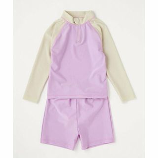 ユナイテッドアローズグリーンレーベルリラクシング(UNITED ARROWS green label relaxing)の【LILAC】GLR ラッシュガードセット バイカラー(水着)