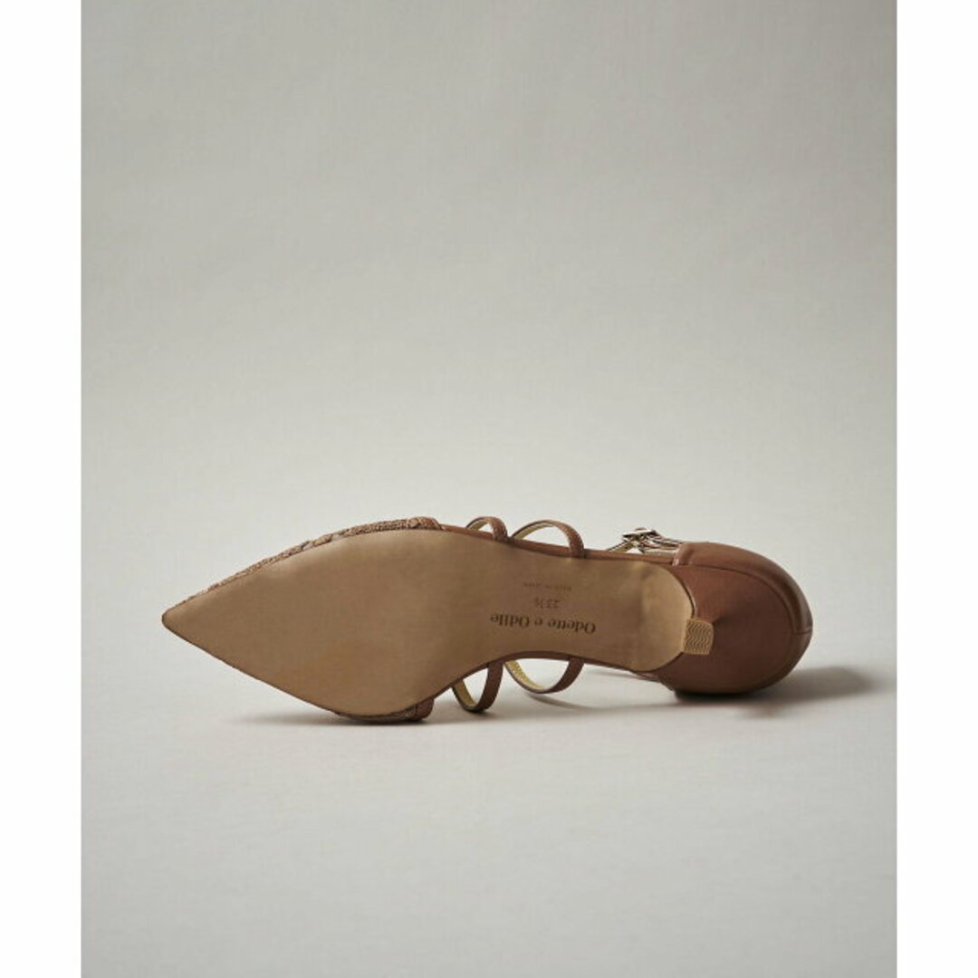 Odette e Odile(オデットエオディール)の【MOCA】【23cm】ナローベルトセパレート パンプス40↑ レディースの靴/シューズ(ハイヒール/パンプス)の商品写真