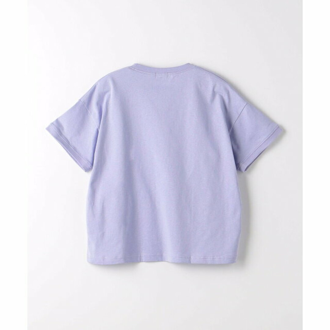 UNITED ARROWS green label relaxing(ユナイテッドアローズグリーンレーベルリラクシング)の【LILAC】【100cm】TJ ロゴ 刺繍 Tシャツ 100cm-130cm キッズ/ベビー/マタニティのキッズ服女の子用(90cm~)(Tシャツ/カットソー)の商品写真