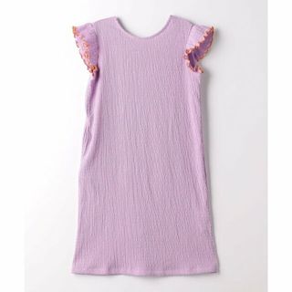 ユナイテッドアローズグリーンレーベルリラクシング(UNITED ARROWS green label relaxing)の【LILAC】TJ シャーリング カットワンピース 110cm-130cm(ワンピース)