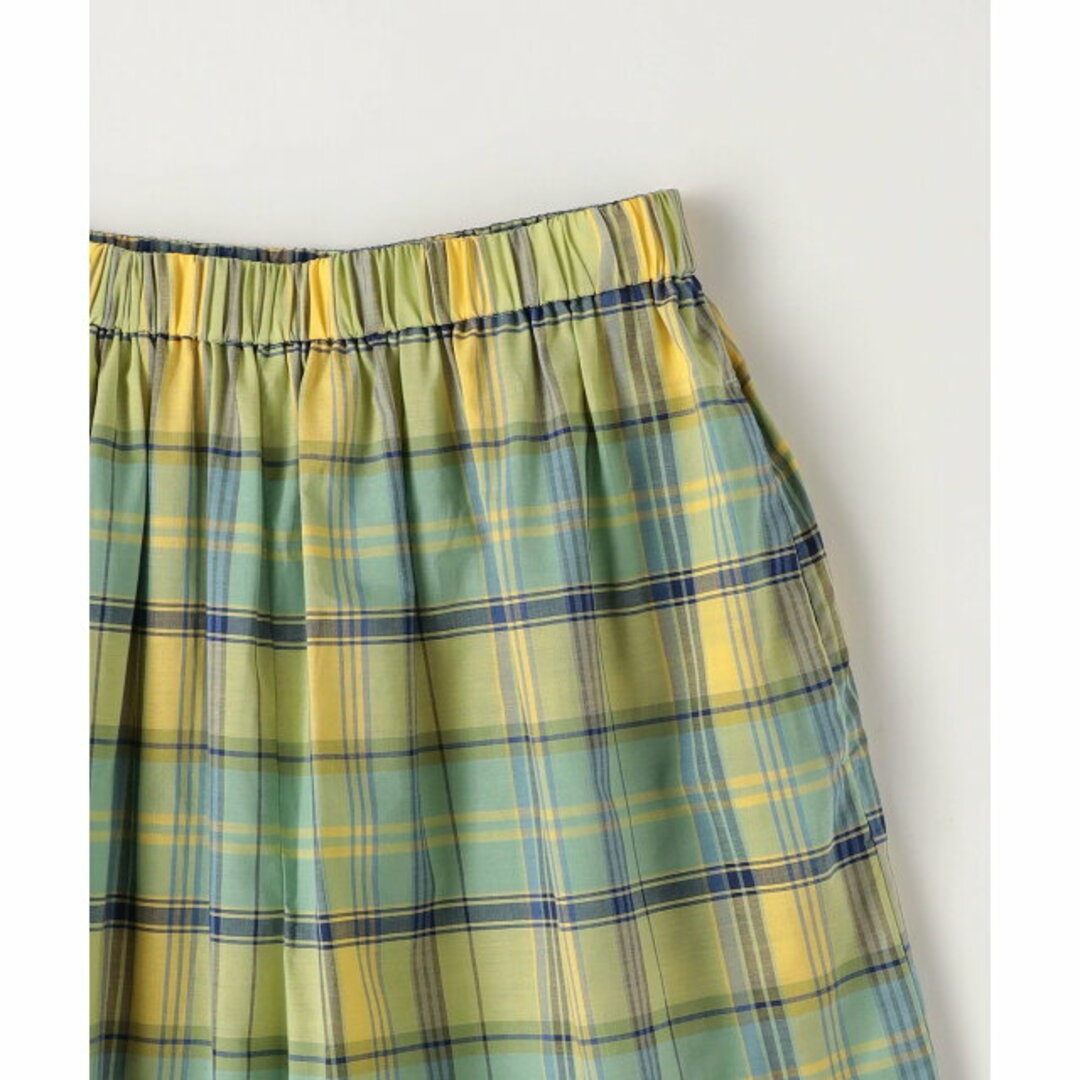 steven alan(スティーブンアラン)の【LIME】【S】<Steven Alan>COTTON SILK CHECK EASY WIDE PANTS/パンツ レディースのパンツ(その他)の商品写真