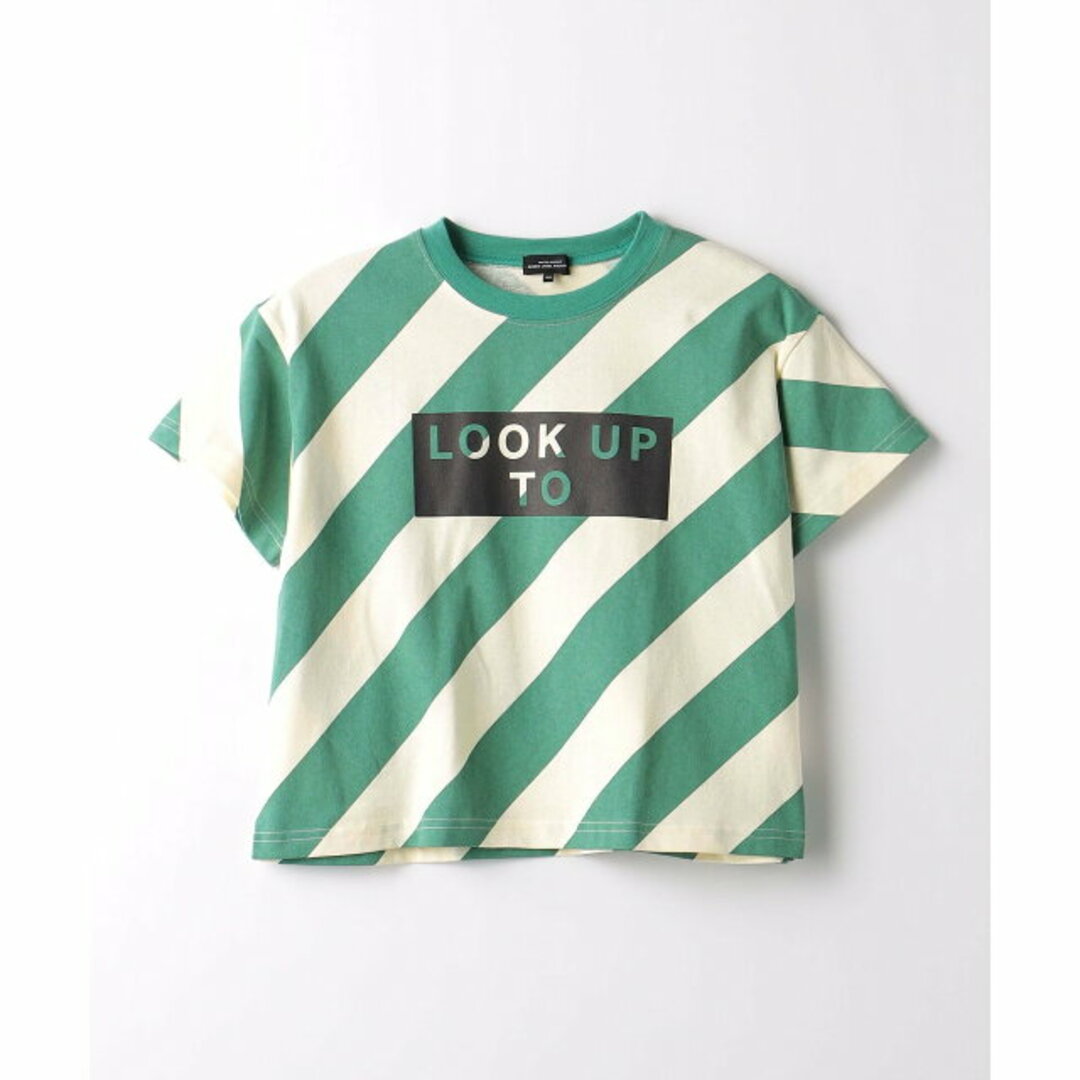 UNITED ARROWS green label relaxing(ユナイテッドアローズグリーンレーベルリラクシング)の【KELLY】【120cm】TJ ロゴ ボーダー Tシャツ 110cm-130cm キッズ/ベビー/マタニティのキッズ服女の子用(90cm~)(Tシャツ/カットソー)の商品写真