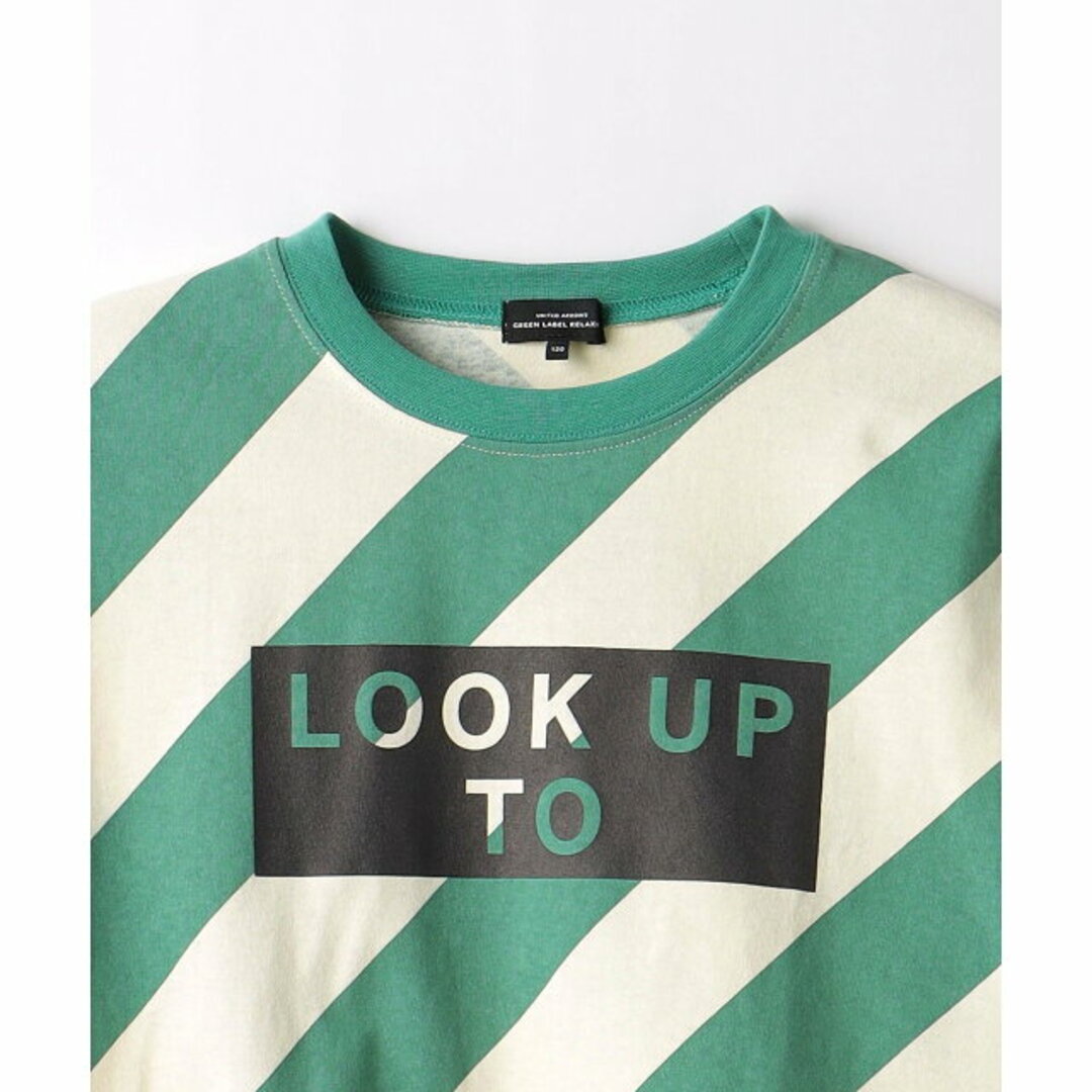 UNITED ARROWS green label relaxing(ユナイテッドアローズグリーンレーベルリラクシング)の【KELLY】【110cm】TJ ロゴ ボーダー Tシャツ 110cm-130cm キッズ/ベビー/マタニティのキッズ服女の子用(90cm~)(Tシャツ/カットソー)の商品写真