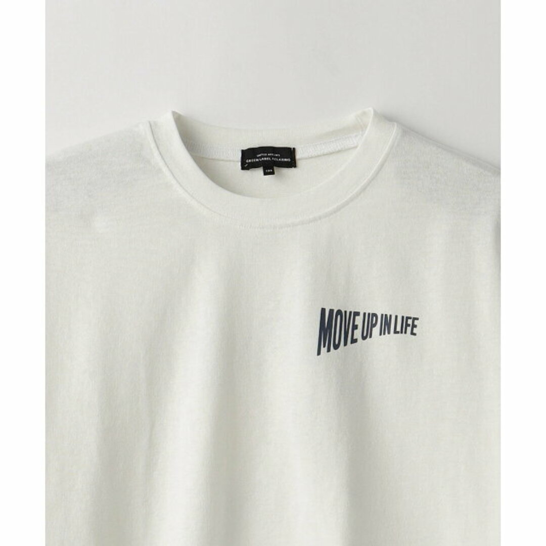 UNITED ARROWS green label relaxing(ユナイテッドアローズグリーンレーベルリラクシング)の【WHITE】TJ グラフィック Tシャツ 100cm-130cm キッズ/ベビー/マタニティのキッズ服女の子用(90cm~)(Tシャツ/カットソー)の商品写真