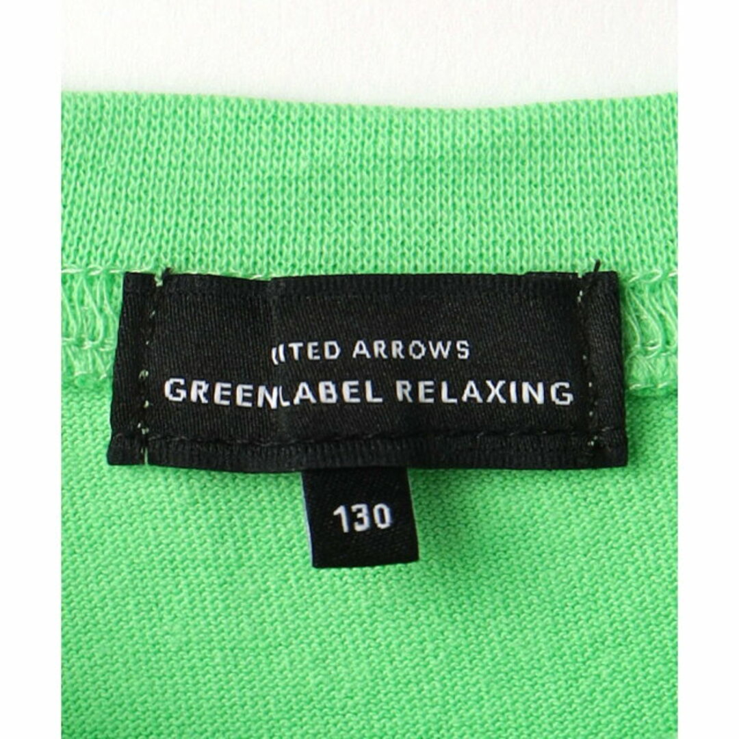 UNITED ARROWS green label relaxing(ユナイテッドアローズグリーンレーベルリラクシング)の【LIME】【100cm】TJ グラフィック Tシャツ 100cm-130cm キッズ/ベビー/マタニティのキッズ服女の子用(90cm~)(Tシャツ/カットソー)の商品写真