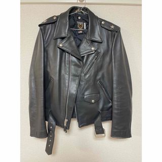 ショット(schott)のSCHOTT613Tレザーライダースジャケット44TALLトールワンスター(ライダースジャケット)