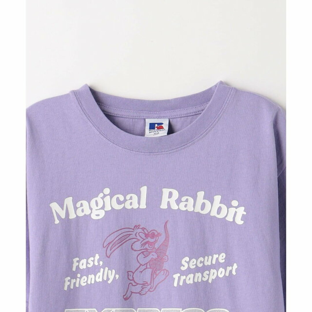 UNITED ARROWS green label relaxing(ユナイテッドアローズグリーンレーベルリラクシング)の【PURPLE】【150cm】【別注】<RUSSELL ATHLETIC>EX TJ Book store Tシャツ 140cm-150cm キッズ/ベビー/マタニティのキッズ服女の子用(90cm~)(Tシャツ/カットソー)の商品写真