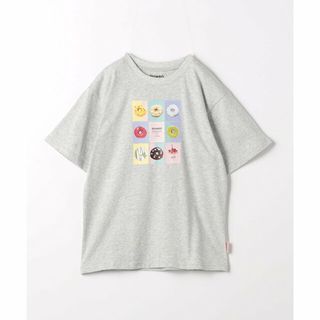 ユナイテッドアローズグリーンレーベルリラクシング(UNITED ARROWS green label relaxing)の【LT.GRAY】【別注】<DUMBO Doughnuts and Coffee>TJ ドーナツ Tシャツ 140cm-150cm(Tシャツ/カットソー)