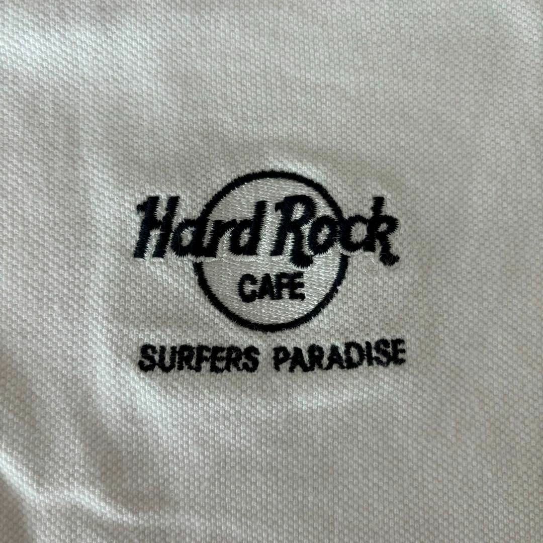 Hard Rock CAFE(ハードロックカフェ)のHard Rock CAFE ハードロックカフェ　ポロシャツ　綿　S メンズのトップス(Tシャツ/カットソー(半袖/袖なし))の商品写真