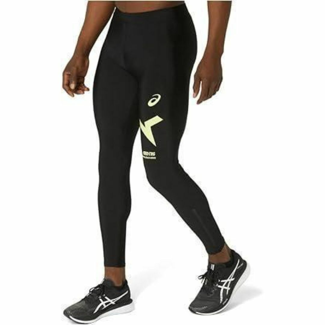 asics(アシックス)のアシックス トレ－ニングウェア ロングタイツ ブラック スポーツタイツ 2XL メンズのレッグウェア(レギンス/スパッツ)の商品写真