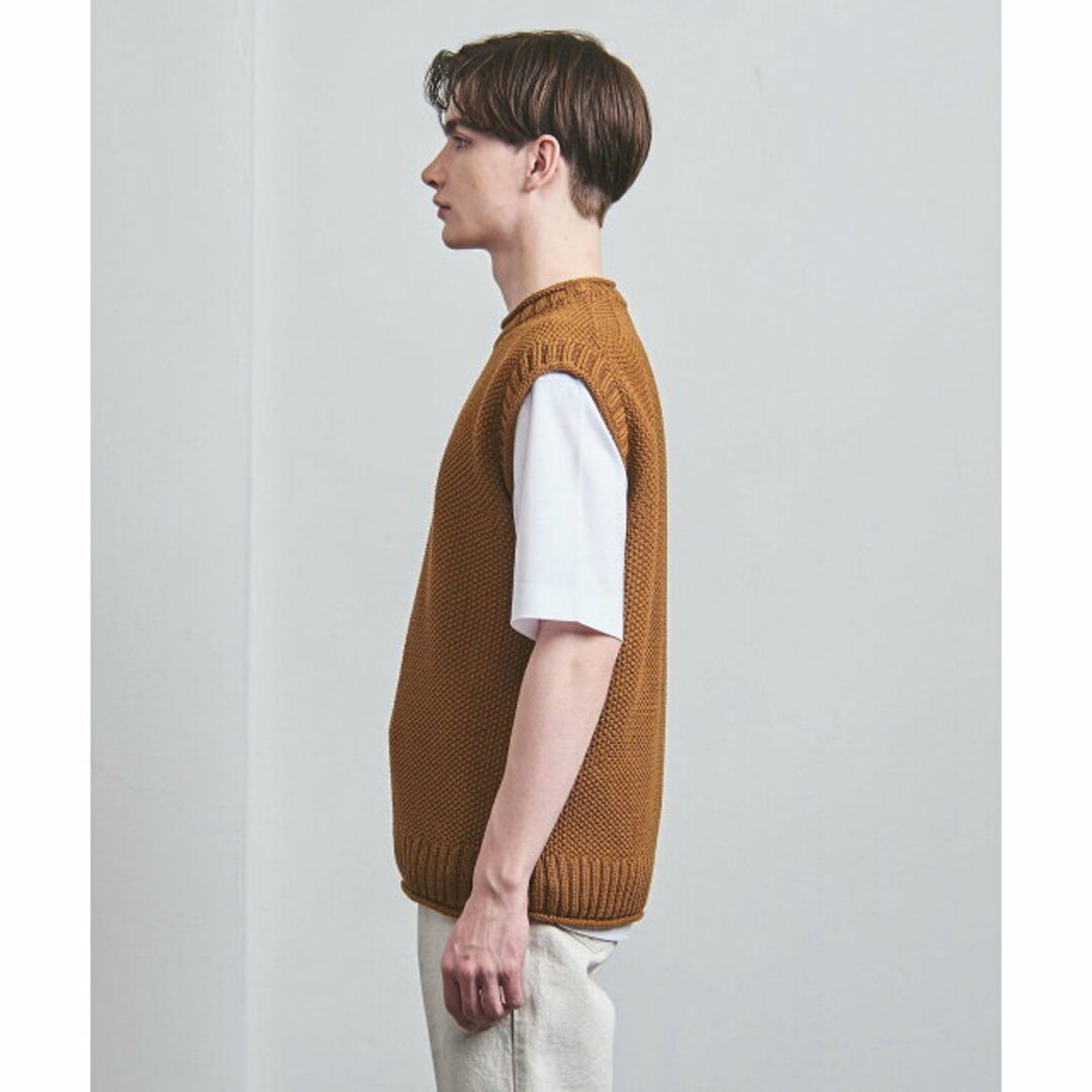 UNITED ARROWS(ユナイテッドアローズ)の【MD.BROWN】YAMAGATA バスケット クルーネック ベスト その他のその他(その他)の商品写真