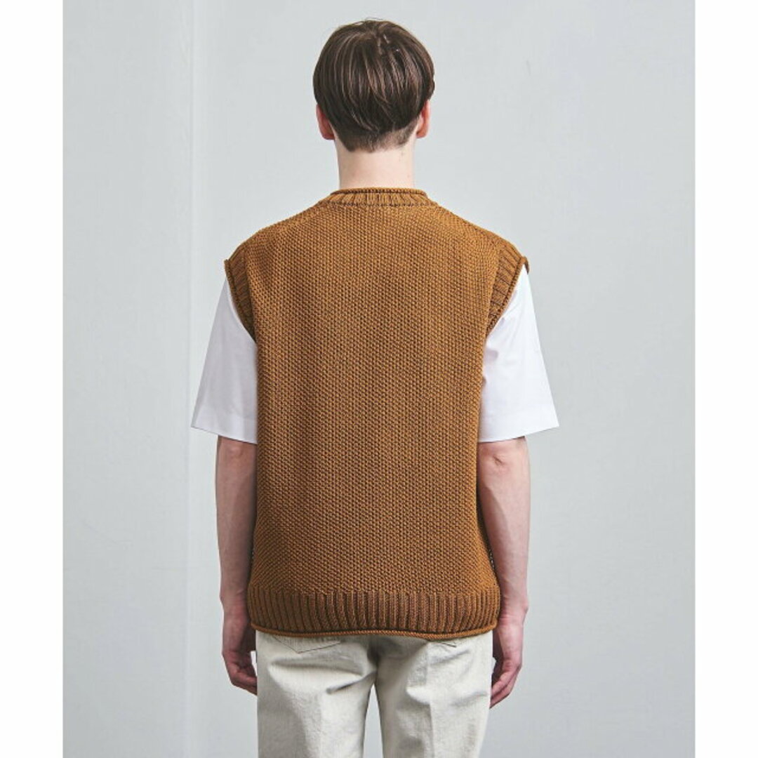 UNITED ARROWS(ユナイテッドアローズ)の【MD.BROWN】YAMAGATA バスケット クルーネック ベスト その他のその他(その他)の商品写真