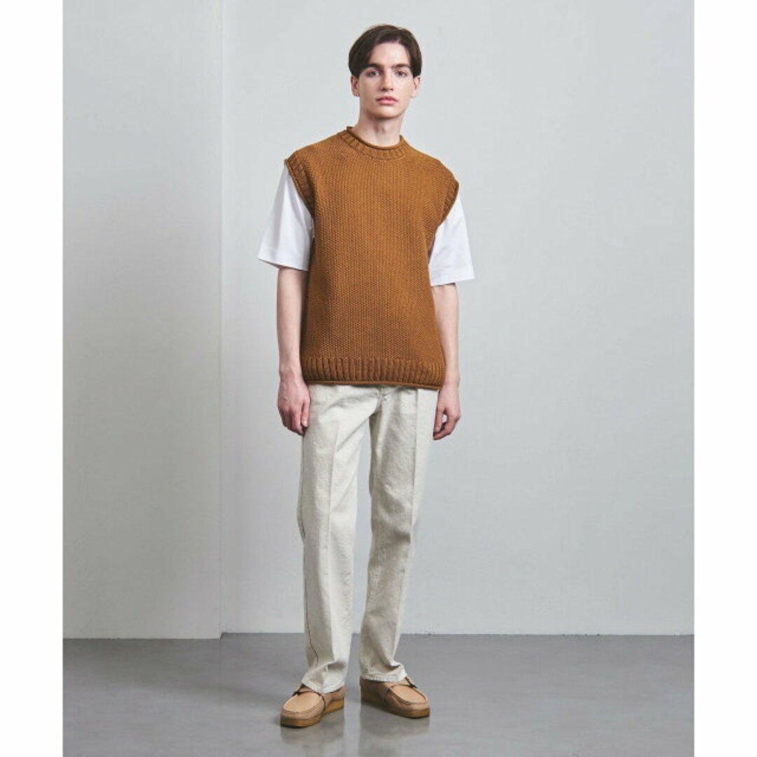 UNITED ARROWS(ユナイテッドアローズ)の【MD.BROWN】YAMAGATA バスケット クルーネック ベスト その他のその他(その他)の商品写真