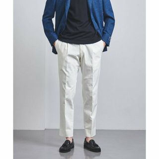 ユナイテッドアローズ(UNITED ARROWS)の【WHITE】ガーメントダイ コットンツイル 1プリーツ(その他)