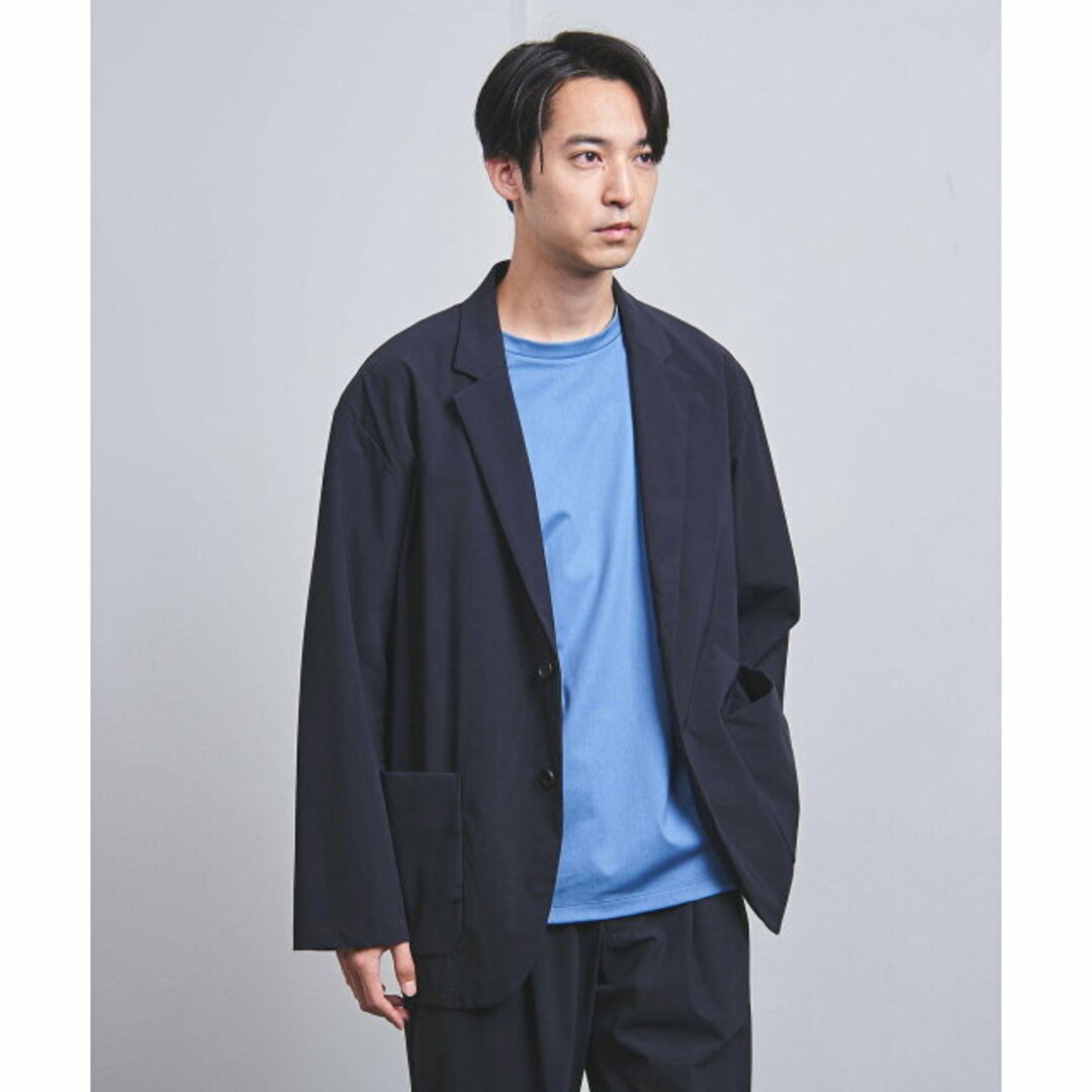 UNITED ARROWS(ユナイテッドアローズ)の【NAVY】【S】エコニール 2ボタン ジャケット メンズのジャケット/アウター(テーラードジャケット)の商品写真