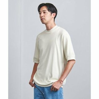 ユナイテッドアローズ(UNITED ARROWS)の【OFF WHITE】<Camoshita> モックネック Tシャツ(Tシャツ/カットソー(半袖/袖なし))