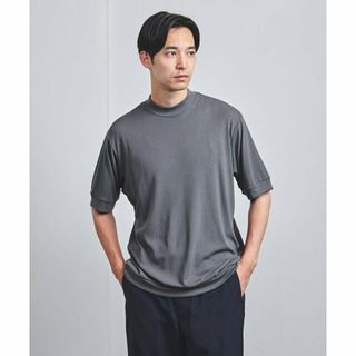 ユナイテッドアローズ(UNITED ARROWS)の【MD.GRAY】<Camoshita> モックネック Tシャツ(Tシャツ/カットソー(半袖/袖なし))