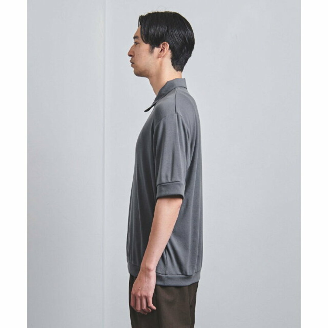 UNITED ARROWS(ユナイテッドアローズ)の【MD.GRAY】<Camoshita> スキッパー プルオーバー メンズのトップス(ポロシャツ)の商品写真