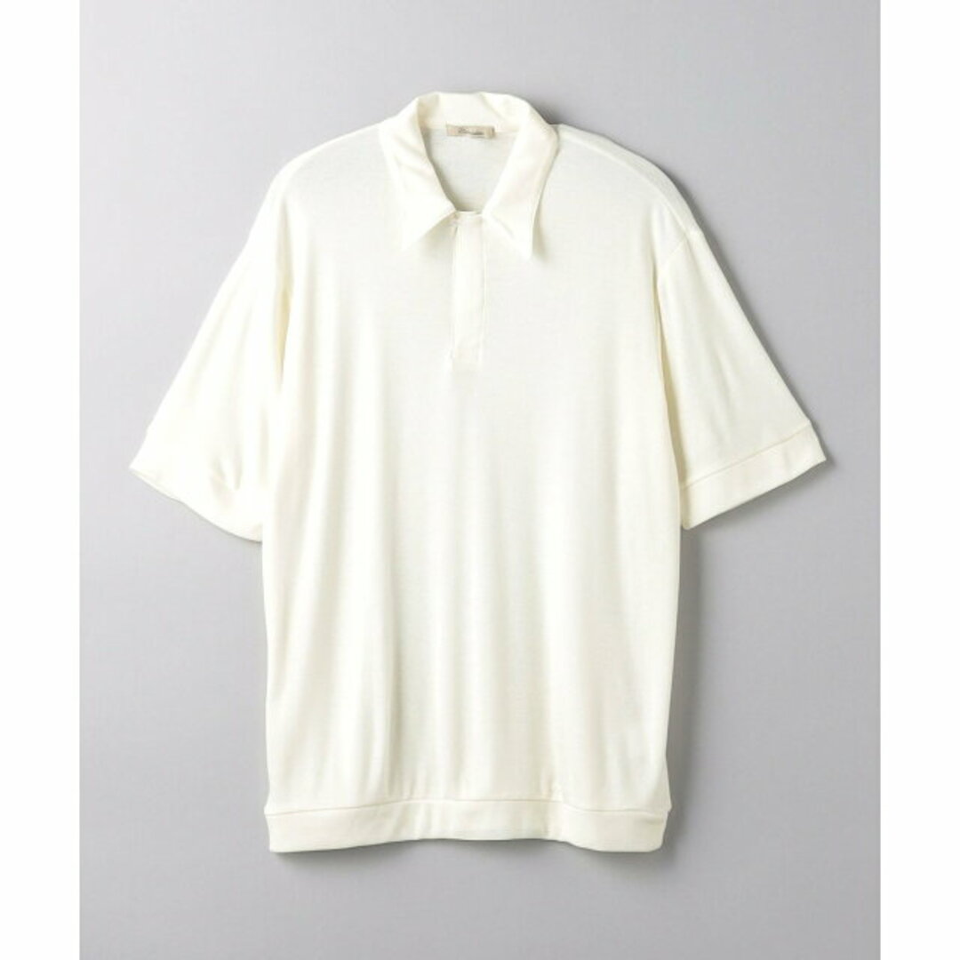 UNITED ARROWS(ユナイテッドアローズ)の【OFF WHITE】【S】<Camoshita> スキッパー プルオーバー メンズのトップス(ポロシャツ)の商品写真
