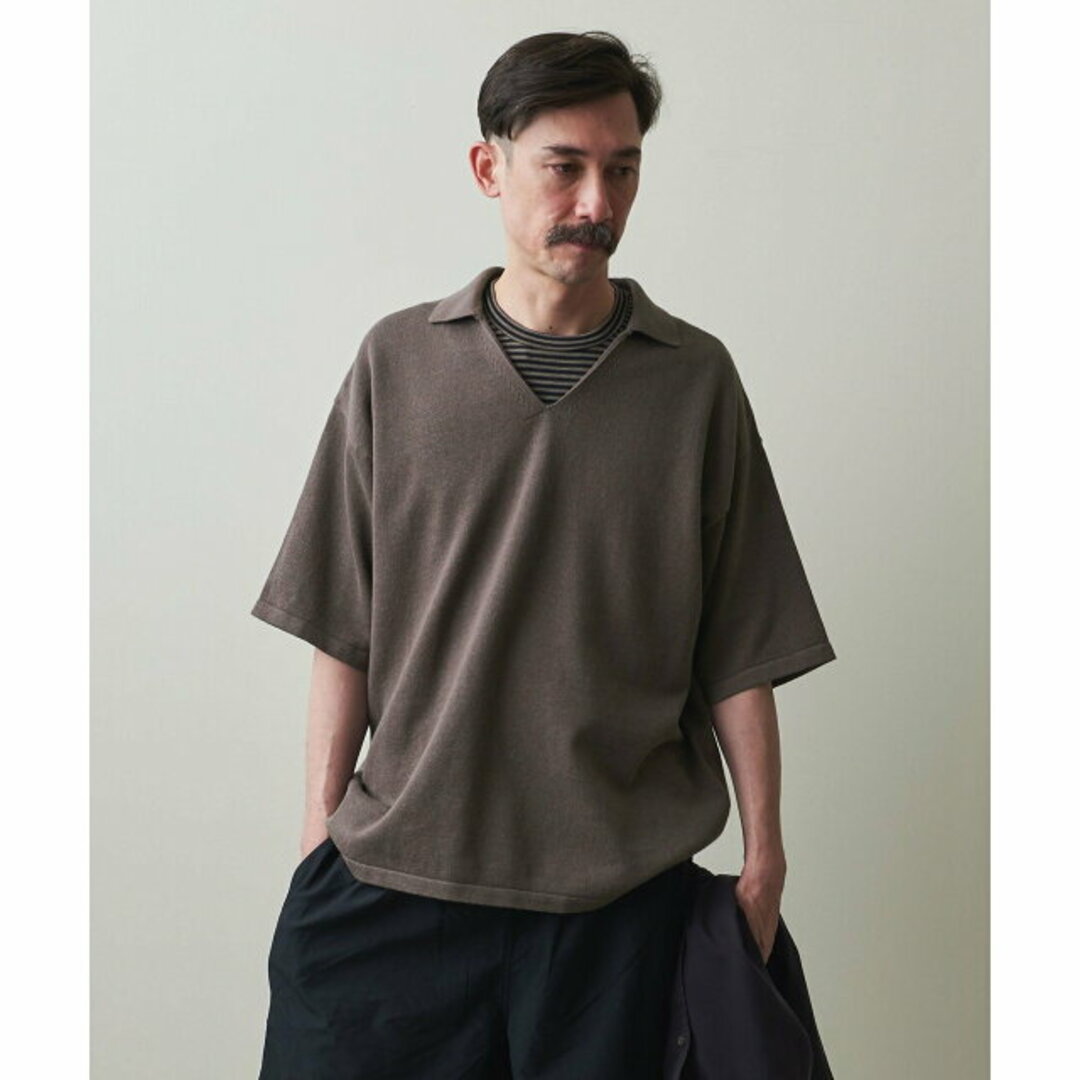 steven alan(スティーブンアラン)の【MOCA】<Steven Alan> CTN/HMP SKIPPER SHORT SLEEVE -LOOSE/ニット その他のその他(その他)の商品写真