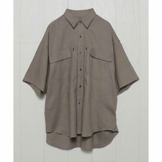 ビューティアンドユースユナイテッドアローズ(BEAUTY&YOUTH UNITED ARROWS)の【MOCA】<koti BEAUTY&YOUTH>CRASH LINEN MULTI POCKET SHORT SLEEVE SHIRT/シャツ(その他)