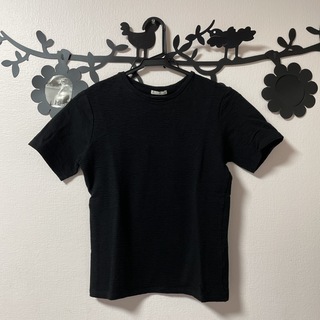 ジーユー(GU)の美品♡GU S size ブラックティシャツ(Tシャツ/カットソー(半袖/袖なし))